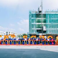 NHÀ CẠNH MẶT TIỀN PHỐ ĐI BỘ - 5MX20M - PHÚ MỸ HƯNG (20 PHÚT) - NHỈNH 5 TỶ - 1 TRỆT 3 LẦU